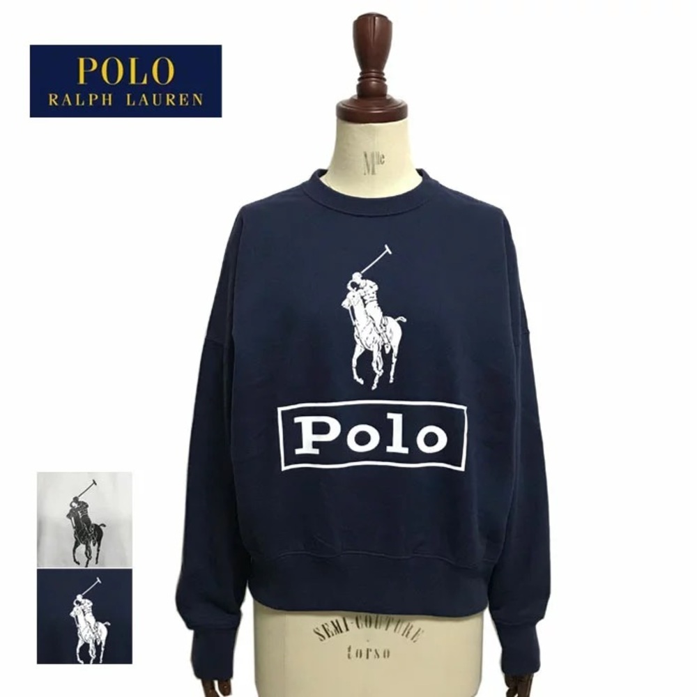 Polo Ralph Lauren Navy Blue Sweatshirt – Women’s Small